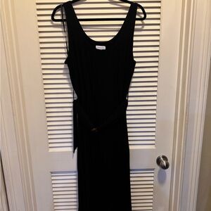 Calvin Klein Collection Black Midi Dress